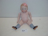 Bisque doll marked 210 631 8” tall