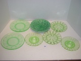 Green plates 6” - 7 ½”