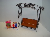 Coca-Cola swing and magnetic Kissing dolls in original box