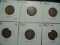 All Six Copper/Nickel Indian Cents  1859-1864   Good to Fine