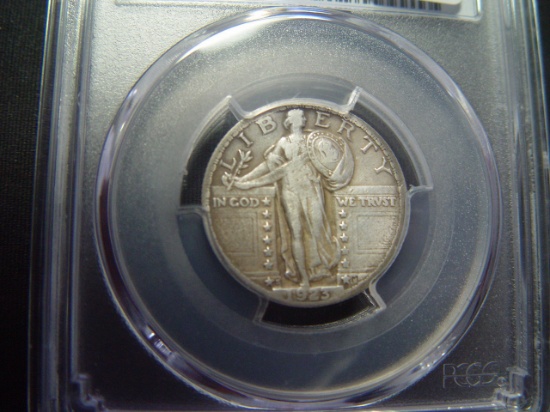 1923-S Standing Liberty Quarter   PCGS Fine Detail "Repaired"
