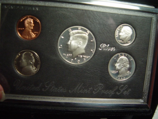 1993 Premier Silver Proof Set