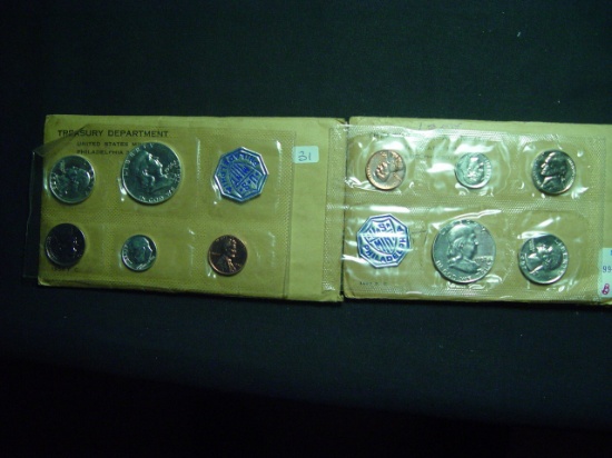 Two Proof Sets: 1956 & 1957