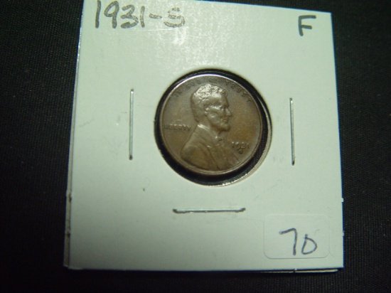 1931-S Lincoln Cent   Fine