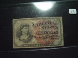 Fourth Issue 10c Fractional Note