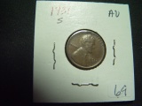 1931-S Lincoln Cent   AU