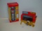 Mixed die cast lot- Ertl backhoe tractor and Snap-On Gas Pump bank