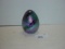 Hand blown glass paperweight signed “DBG 1987” 3” tall
