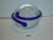 Glass paperweight 3.5” tall
