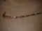Hand carved wood walking stick 40” long 2 pics