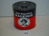 Unopened 14 oz tin of Sir Walter Raleigh smoking tobacco