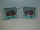 Ertl Vintage Vehicles Farmall  and Case “L” tractors unopened