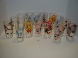 15 Looney Tunes Pepsi collector glasses