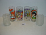 Flintstones fun collector glass lot