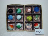 Swirl shooter marble lot