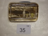 Glass paperweight “Meramec Caverns Stanton, MO” 3.25 x 2