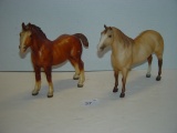 Breyer Molding Co. horses 7” tall 2 pics