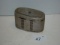 Metal coin bank marked Union Trust Company Little Rock, Ark. 2.25” tall 2 pics