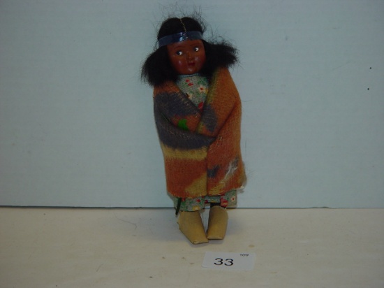 Skookum Indian doll 7” tall