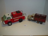 Ertl and Nylint toy trucks longest 13.5”