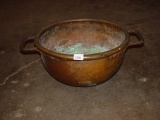 Candy Kettle, Copper pot with iron handles 17” diameter