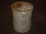 20 gallon Western Stoneware crock with cover. Local Pickup Only 2 pics