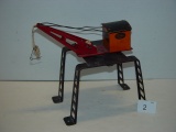 Marx & Co O gauge model train crane 2 pics