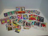 Fleer, Upper Deck and others. Mostly baseball cards with football and others