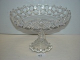 Glass dish 10” diameter 7” tall