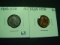 Two 1909 VDB Lincoln Cents- One is AU, One is BU