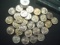 Partial Roll of BU 1950-D Jefferson Nickels:  29 Coins