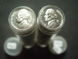 Two Rolls of Proof Jefferson Nickels: 1959 & 1960