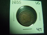 1835 Half Cent   VG