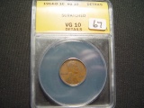 1914-D Lincoln Cent   ANACS VG Details, Scratched   KEY DATE