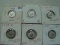 (6) Mercury Dimes: 1940-s, 41, 42,