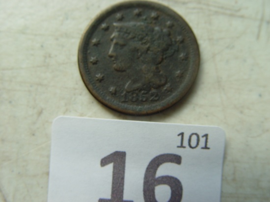 1852 Large Cent