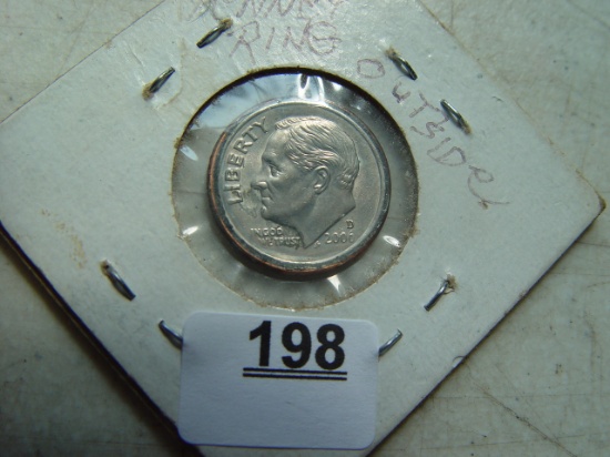 Error Coin 2006-D Roosevelt Dime