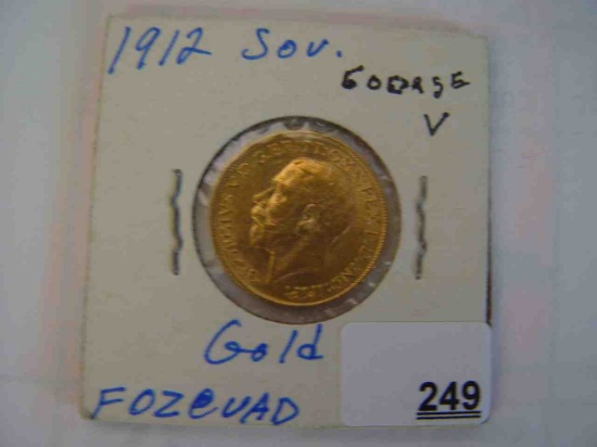 1912 British Gold Sovereign