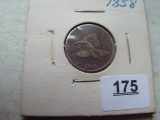 1858 Flying Eagle Cent