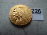 1909 Indian Head, $ 5 Gold Piece