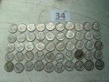 Dimes $ 5.00 In Face, All 90% Silver, No Keys