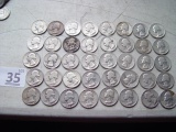 $ 10.00 Face, 90% Silver Quarters