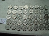 $ 10.00 Face, 90% Silver Quarters