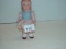 German Bisque wind up doll (working) 6” tall