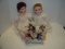 Job lot contemporary porcelain dolls