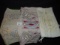 1 Linen Arts & Crafts Dresser Scarf, 2 Linen Arts & Crafts Pillow Cases