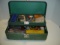 Vintage lures and tackle box