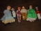 Mixed doll lot tallest 22”