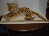 Steiff Tiger with button and tag 18