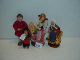 Mixed doll lot  Tallest 7.5”